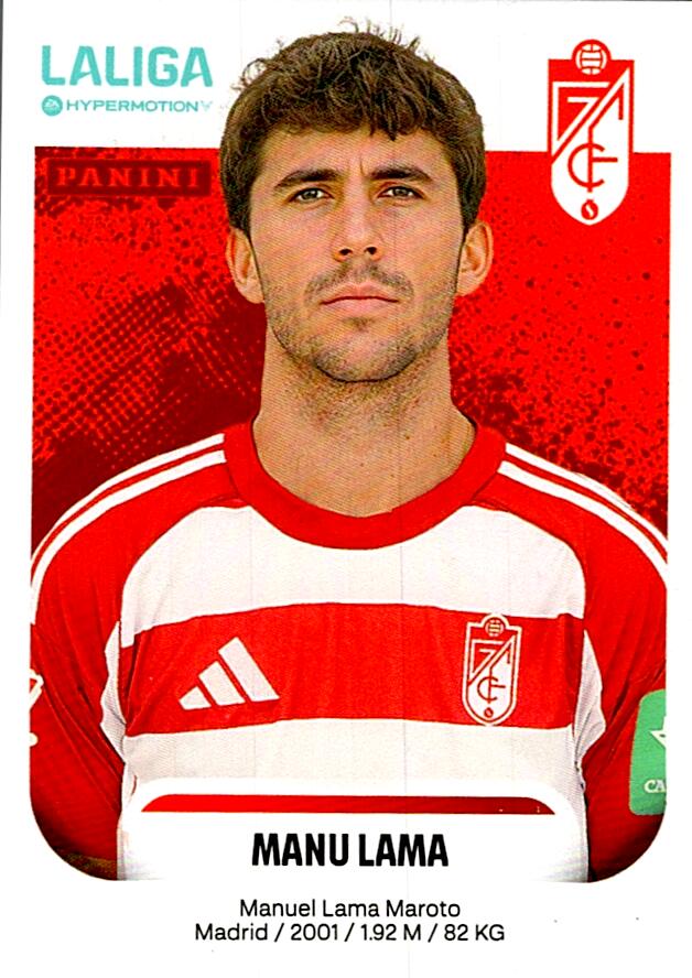 LALIGA HYPERMOTION 2025-26 MANU LAMA GRANADA Nº217