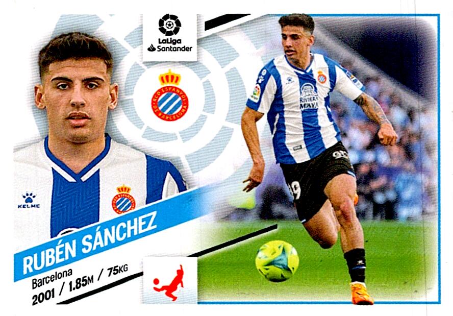 Cromo Liga Este 2022/2023 RUBEN SANCHEZ COLOCA Nº11BIS SEGUNDA EDICION
