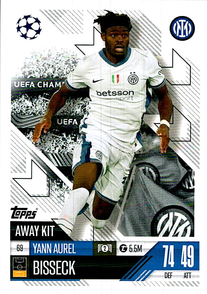 Match Attax Extra 2025 Yann Aurel Bisseck nº69