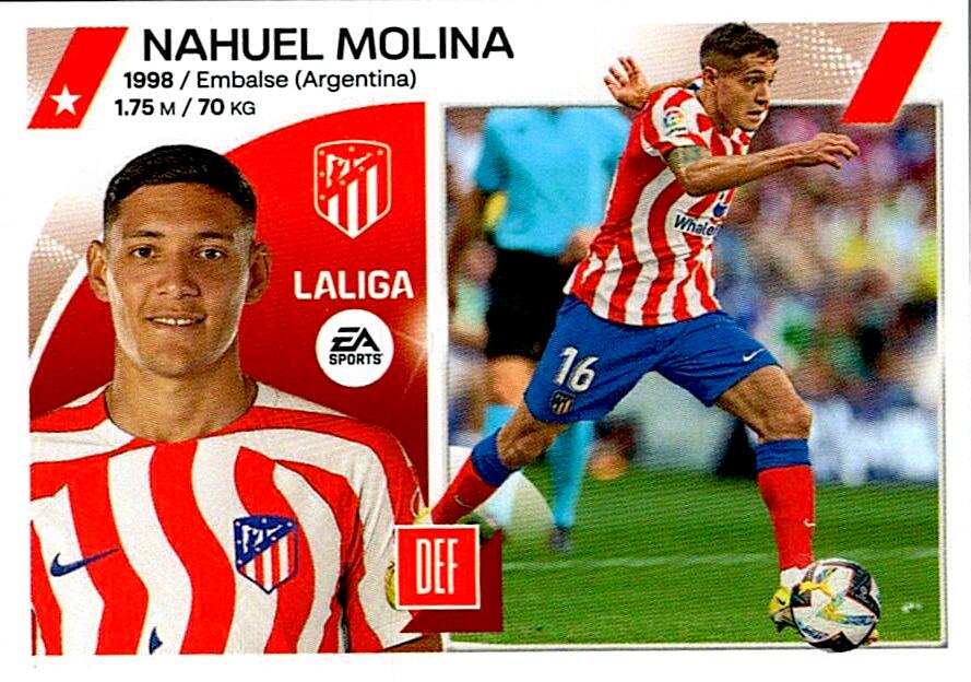 LIGA ESTE 2023/24 NAHUEL MOLINA ATLETICO DE MADRID 5