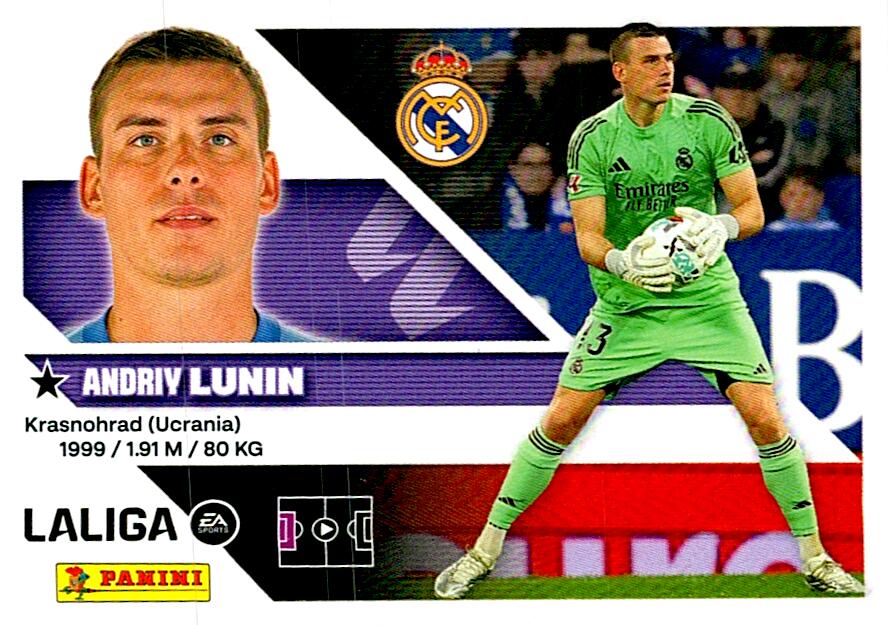 LIGA ESTE 2026/2027  REAL MADRID LUNIN Nº4