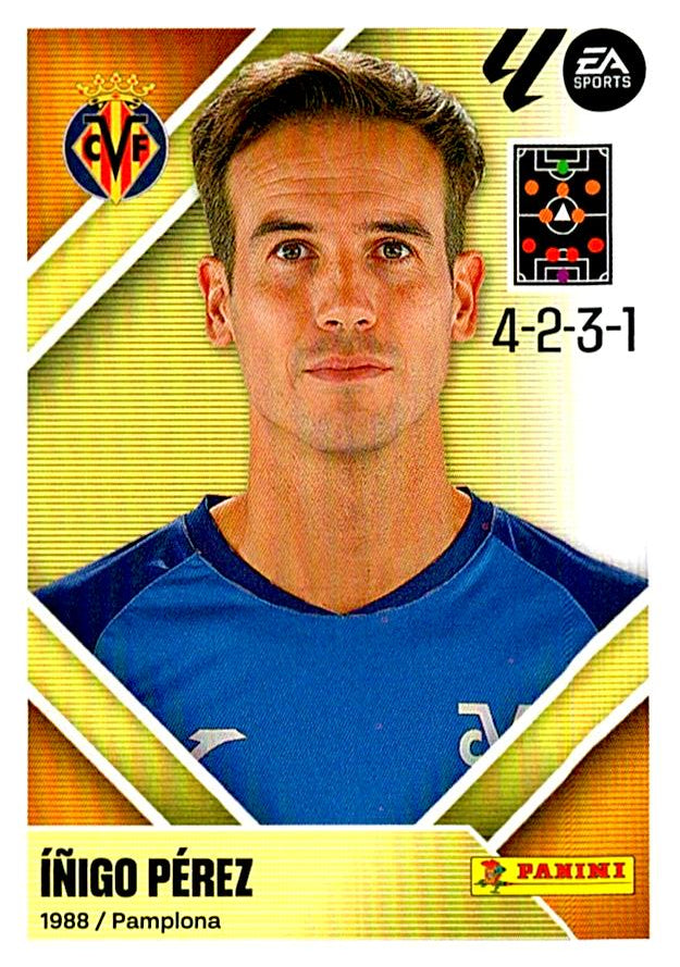 LIGA ESTE 2026/2027  VILLAREAL CF ENTRENADOR IÑIGO PÉREZ Nº2