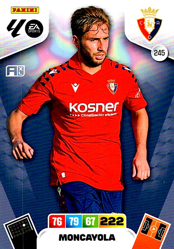 ADRENALYN LA LIGA 2025/2026 MONCAYOLA CA OSASUNA Nº245