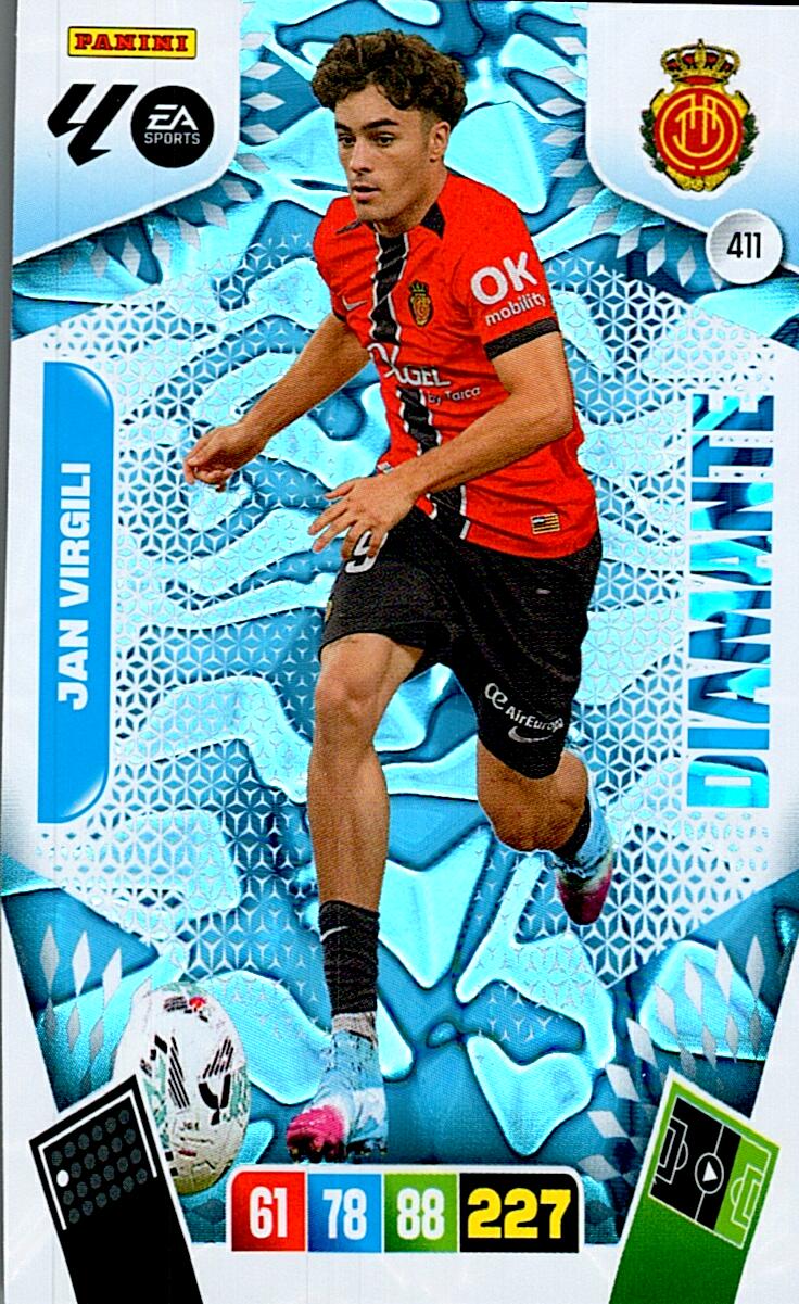 ADRENALYN LA LIGA 2025/2026 JAN VIRGILI DIAMANTE Nº411