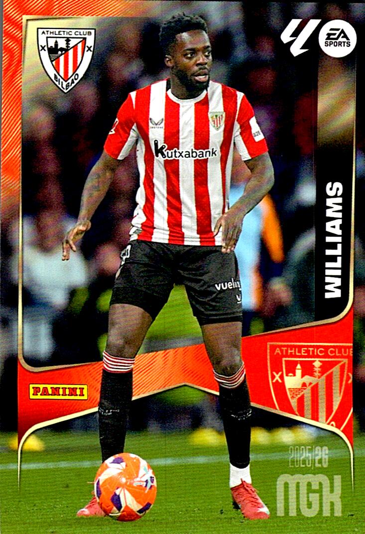 MEGACRACKS 2025/2026 ATHLETIC CLUB WILLIAMS Nº51