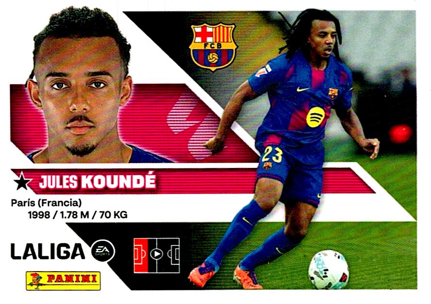 LIGA ESTE 2026/2027 KOUNDE FC BARCELONA Nº5