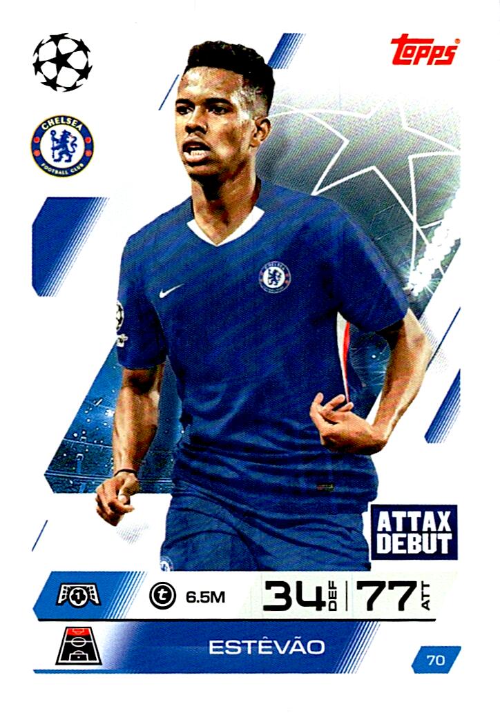 MATCH ATTAX CHAMPIONS LEAGUE 2025/2026 STEVAO Nº70