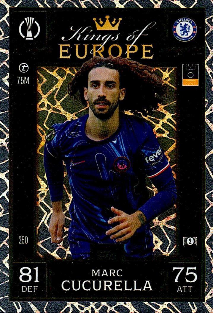 Match Attax Extra 2025 Marc Cucurella Kings Of Europe nº250
