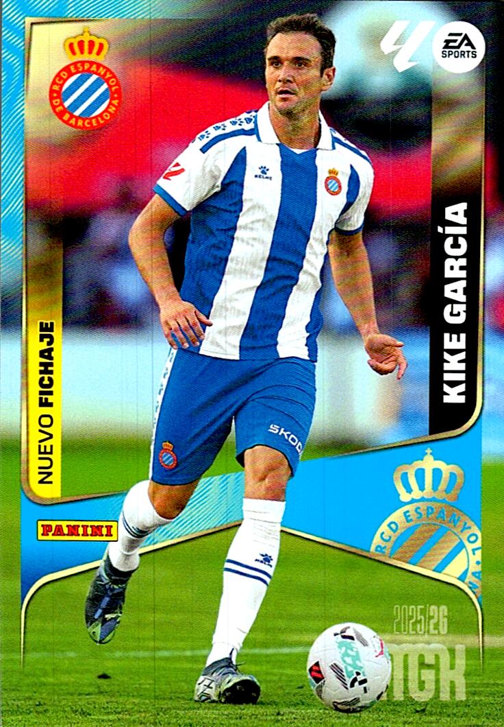 MEGACRACKS 2025/2026 KIKE GARCIA ULTIMO FICHAJE Nº445 SEGUNDA EDICION