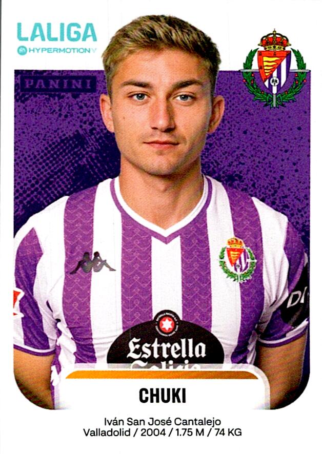 LALIGA HYPERMOTION 2025-26 CHUKI VALLADOLID Nº395A