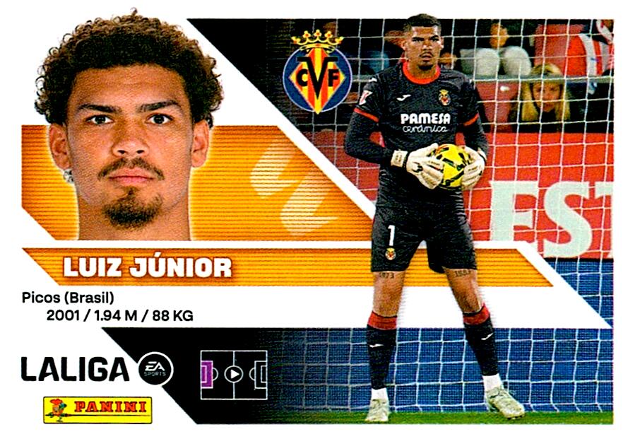 LIGA ESTE 2026/2027  VILLAREAL CF LUIZ JÚNIOR Nº3