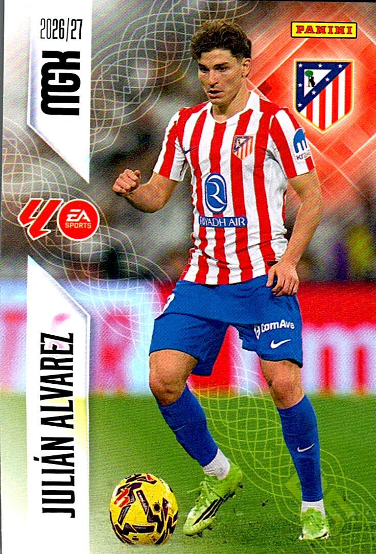 MEGACRACKS 2026/2027 JULIÁN ÁLVAREZ ATLÉTICO DE MADRID Nº71