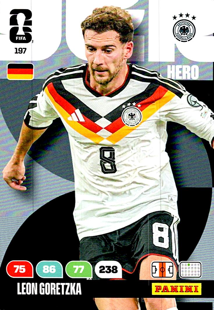 ADRENALYN WORLD CUP 2026 LEON GORETZKA GERMANY Nº197