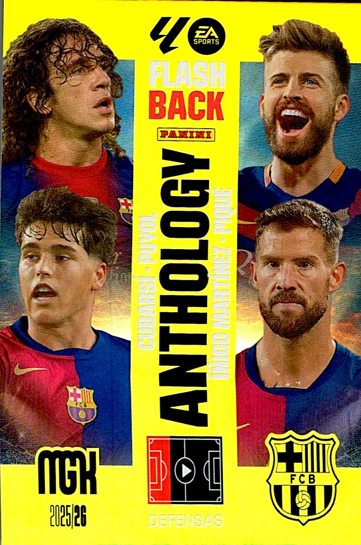 MEGACRACKS 2025/2026 FC BARCELONA FLASH BACK ANTHOLOGY Nº431