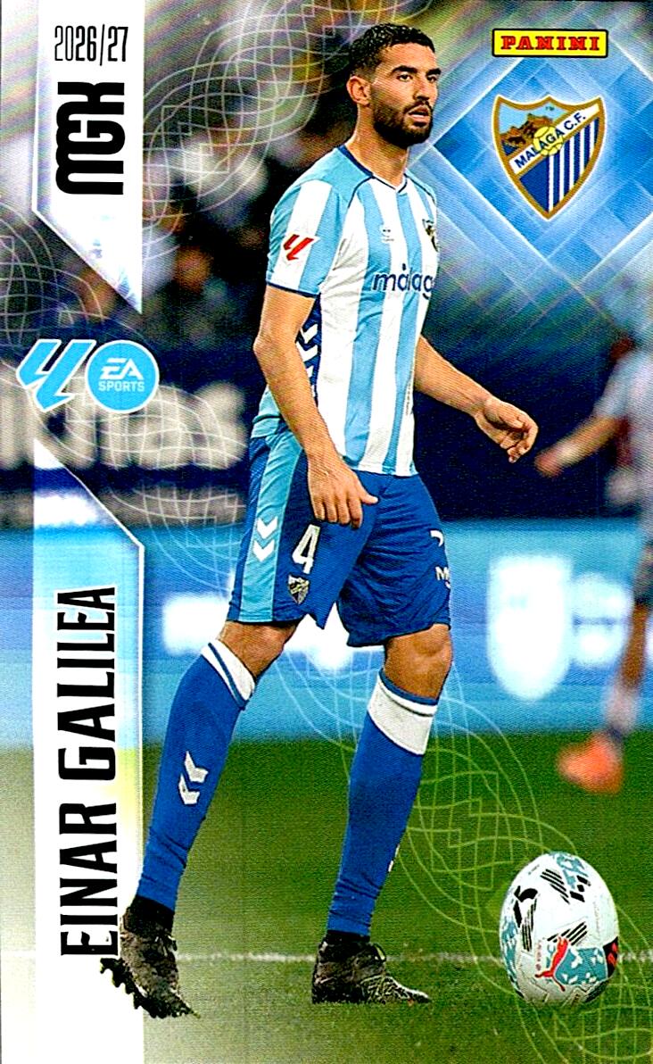 MEGACRACKS 2026/2027 EINAR GALILEA MÁLAGA CF Nº241