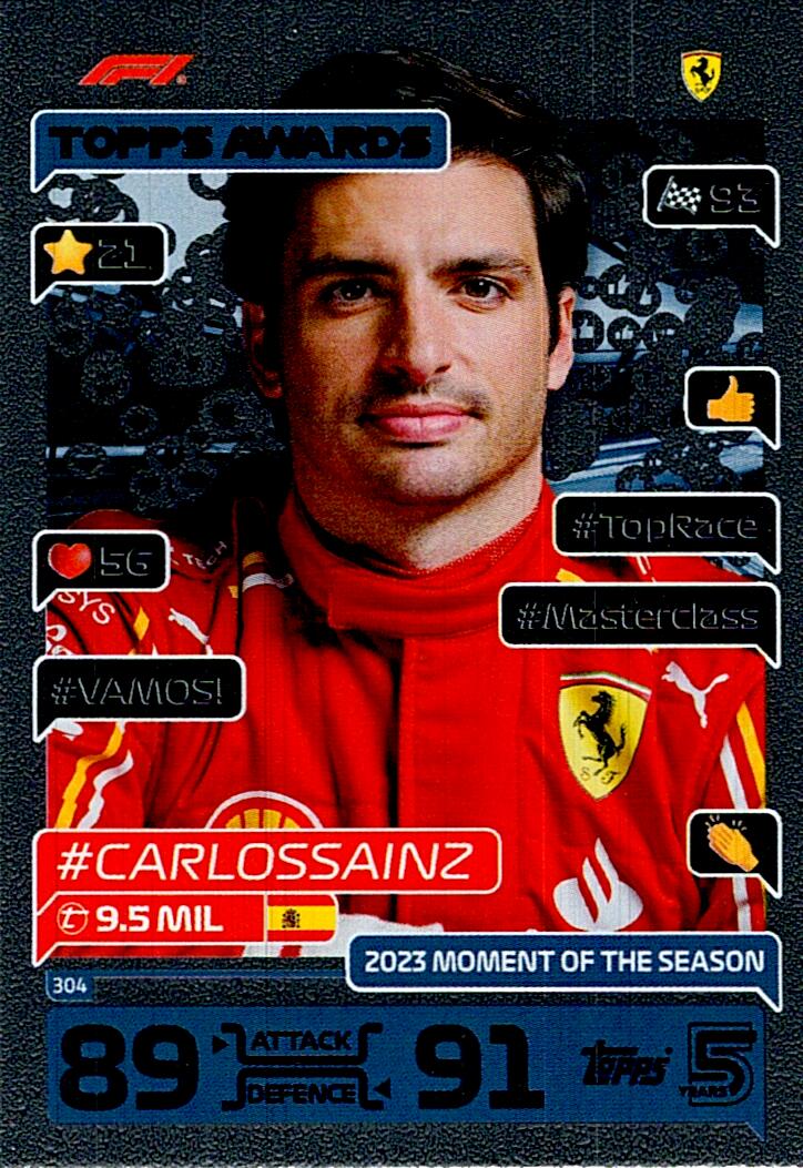 TOPPS TURBO ATTAX 2024 Nº304