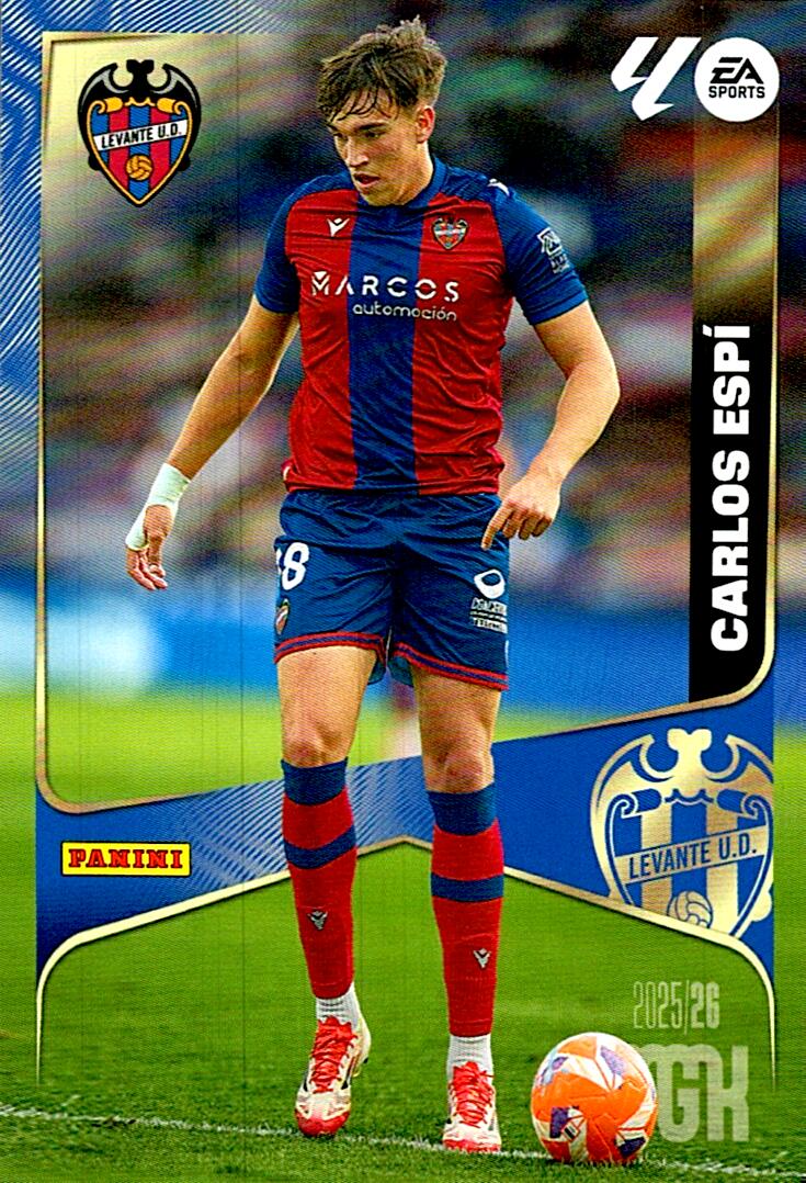 MEGACRACKS 2025/2026 CARLOS ESPI LEVANTE UD Nº215