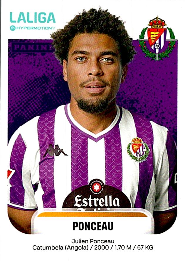 LALIGA HYPERMOTION 2025-26 PONCEAU VALLADOLID Nº395B