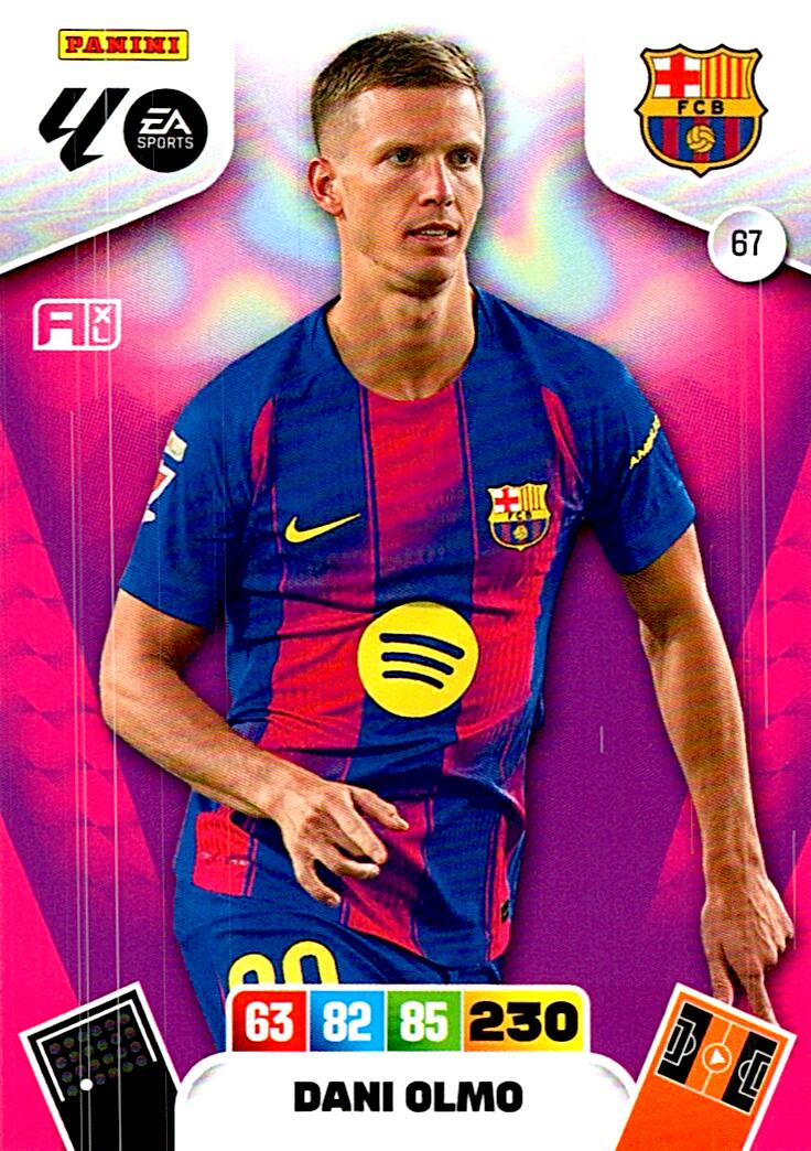 ADRENALYN LA LIGA 2025/2026 DANI OLMO FC BARCELONA Nº67