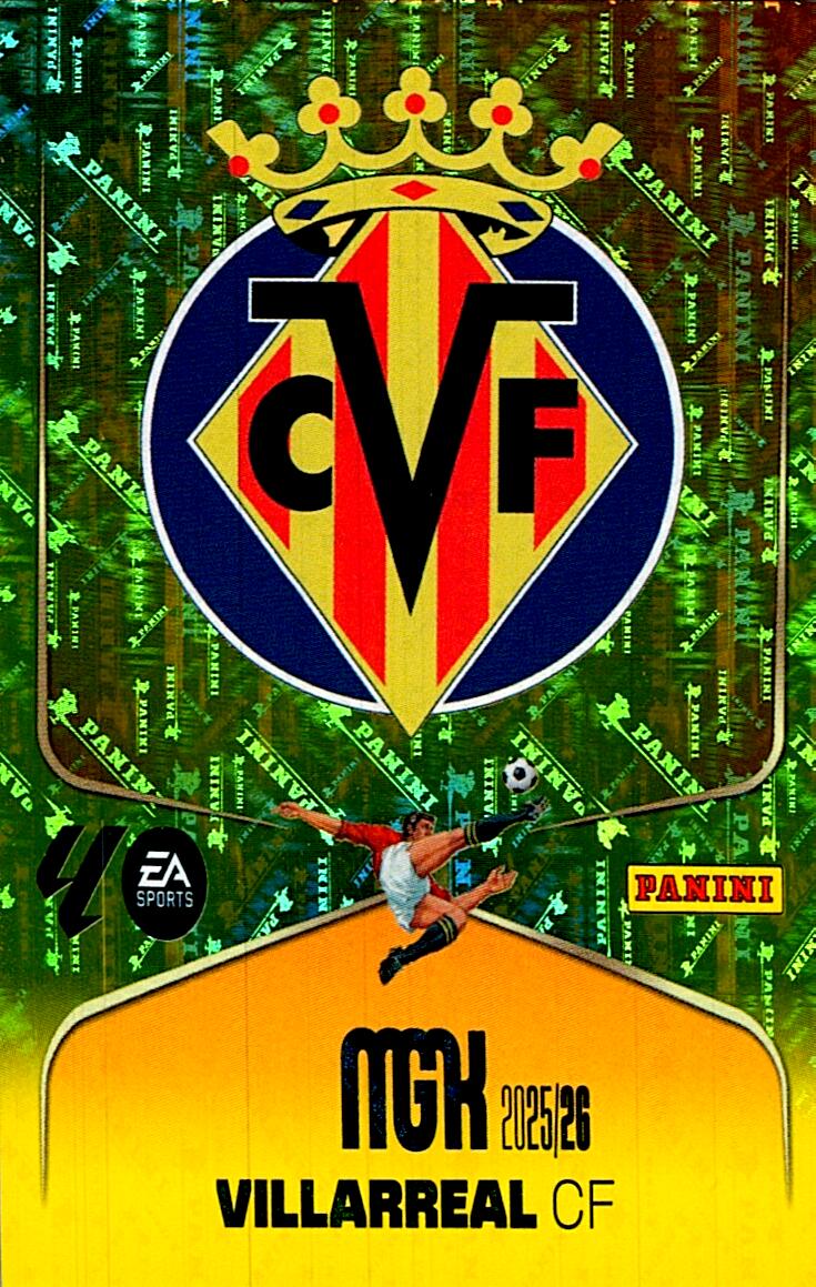 MEGACRACKS 2025/2026 ESCUDO VILLARREAL CF Nº361