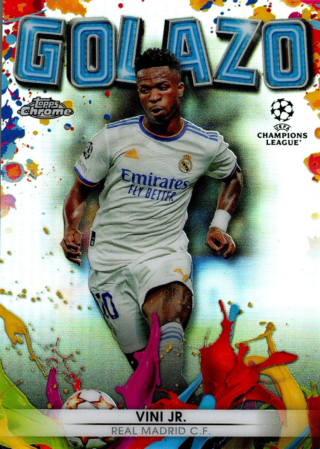 TOPPS CHROME UEFA CHAMPIONS LEAGUE 2020/2021 VINI JR. GOLAZO