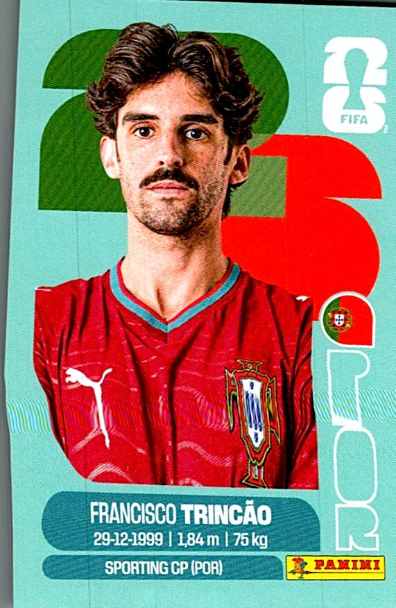 STICKERS FIFA WORLD CUP 2026 FRANCISCO TRINCAO NºPOR 16