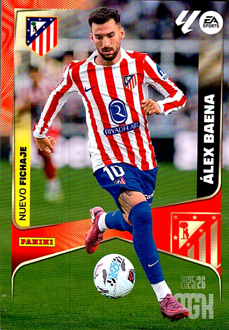 MEGACRACKS 2025/2026 ALEX BAENA ULTIMO FICHAJE Nº447 SEGUNDA EDICION