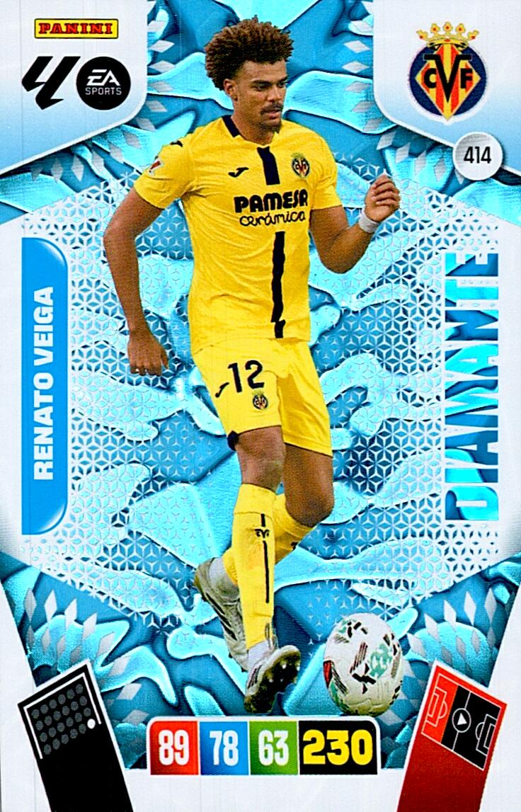 ADRENALYN LA LIGA 2025/2026 RENATO VEIGA DIAMANTE Nº414