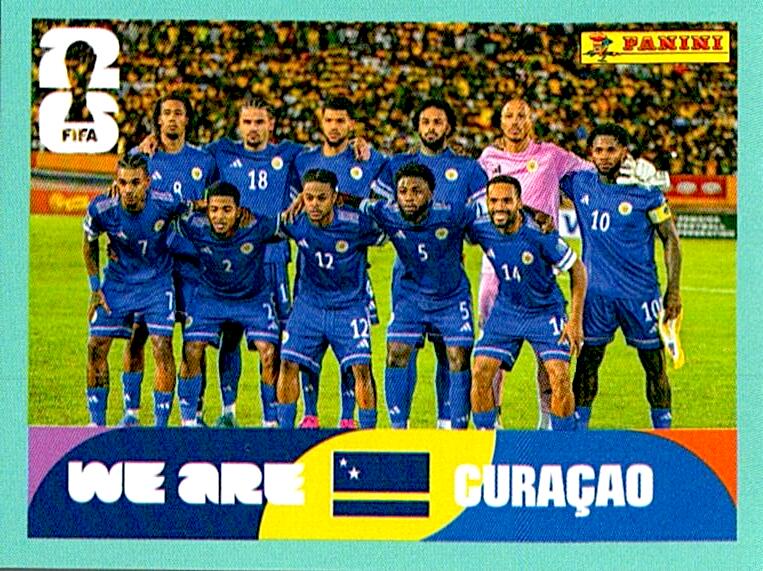 STICKERS FIFA WORLD CUP 2026 ALINEACION NºCUW 13