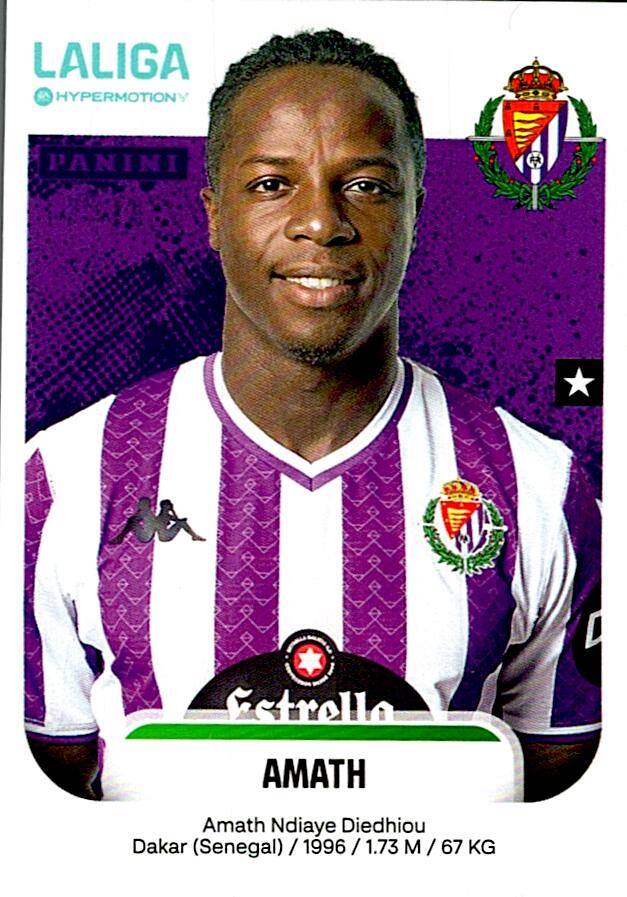 LALIGA HYPERMOTION 2025-26 AMATH VALLADOLID Nº396