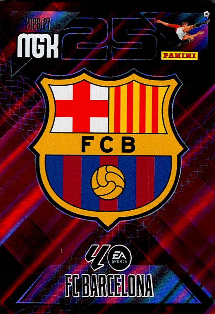 MEGACRACKS 2026/2027 ESCUDO FC BARCELONA Nº73