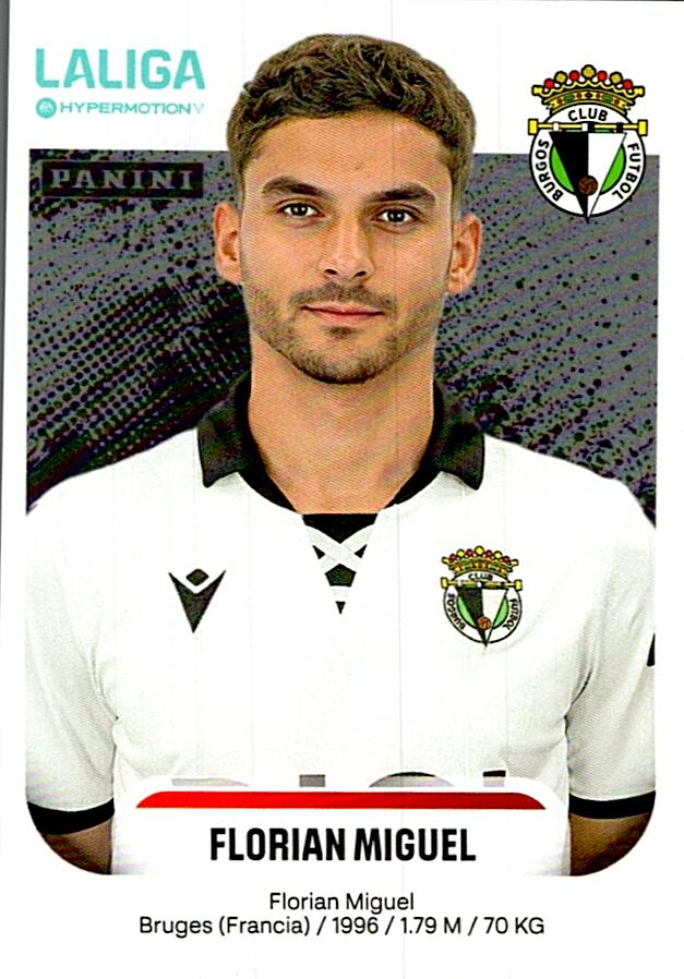 LALIGA HYPERMOTION 2025-26 FLORIAN MIGUEL BURGOS Nº67