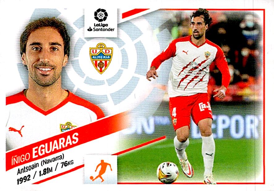Cromo Liga Este 2022/2023 EGUARAS COLOCA Nº14BIS TERCERA EDICION