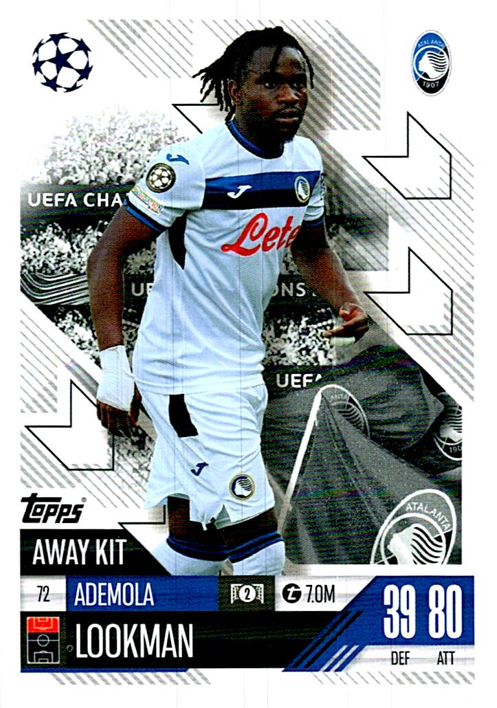 Match Attax Extra 2025 Ademola Lookman nº72
