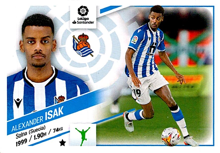 Cromo Liga Este 2022/2023 ISAK REAL SOCIEDAD Nº19