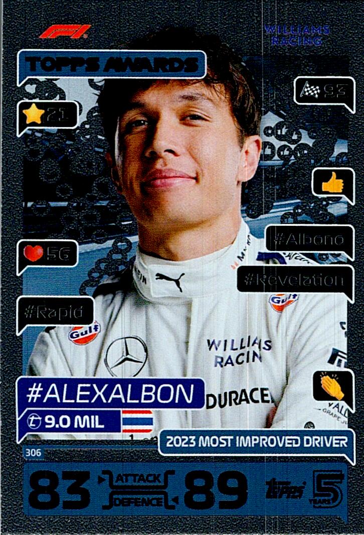 TOPPS TURBO ATTAX 2024 Nº306
