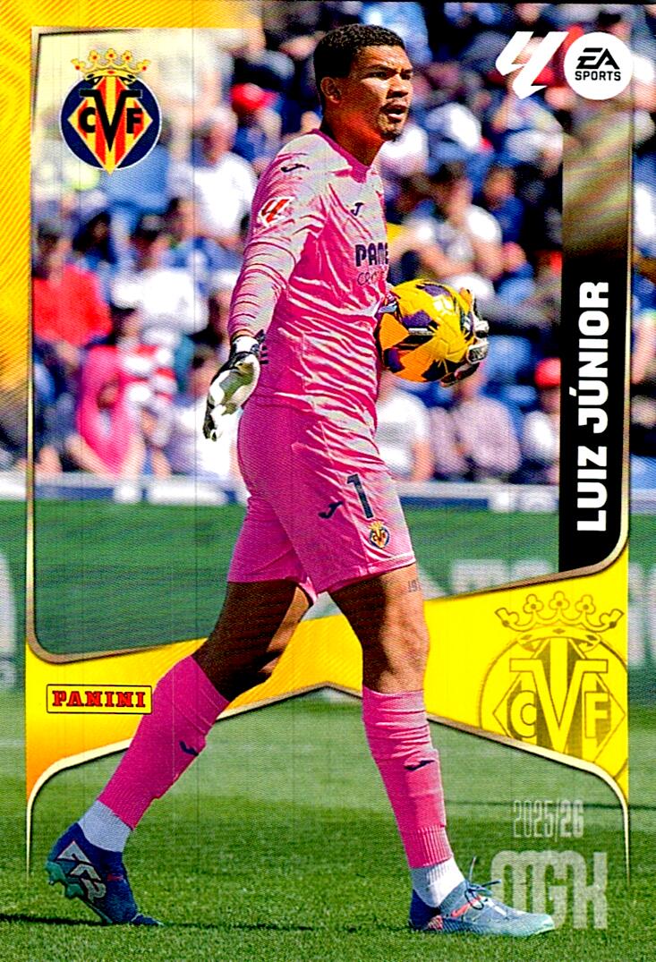 MEGACRACKS 2025/2026 LUIZ JUNIOR VILLARREAL CF Nº362