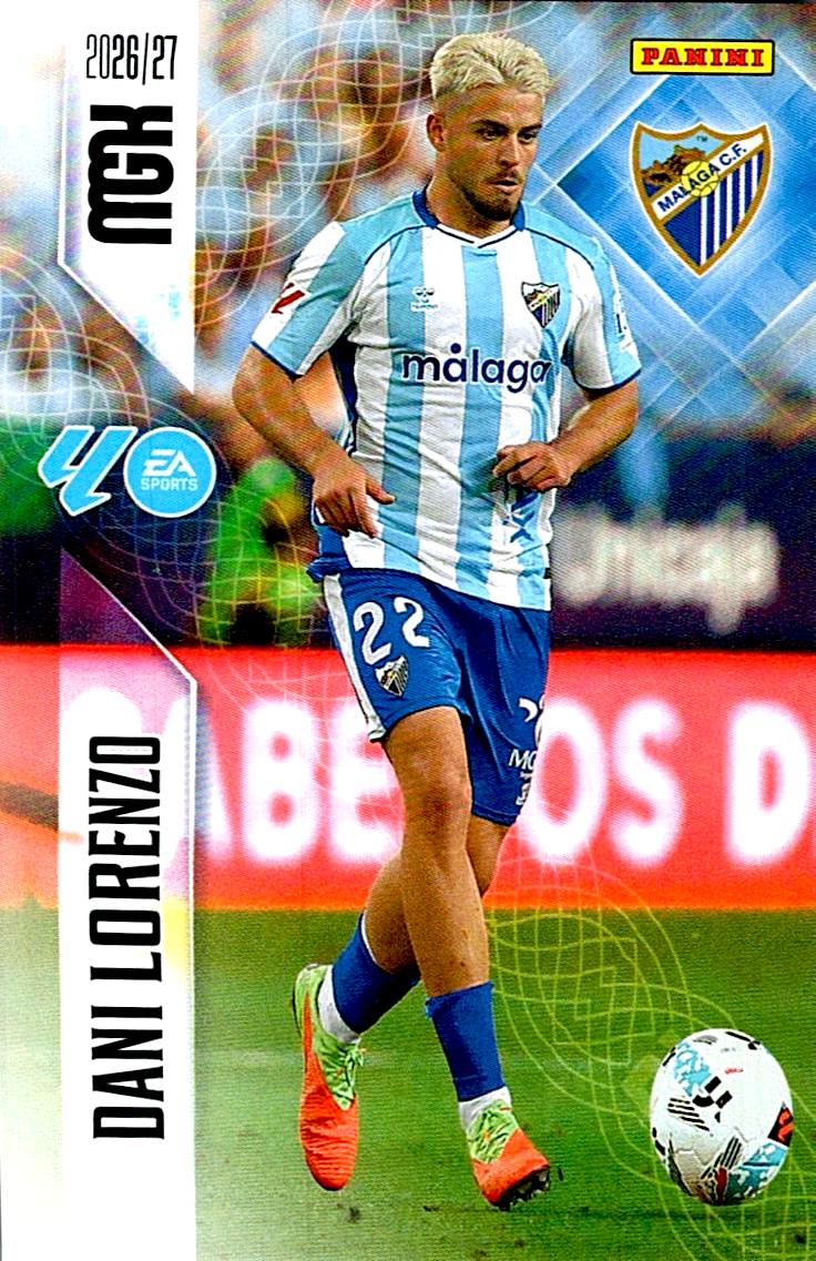 MEGACRACKS 2026/2027 DANI LORENZO MÁLAGA CF Nº245