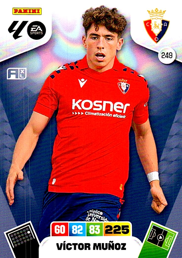 ADRENALYN LA LIGA 2025/2026 VICTOR MUÑOZ CA OSASUNA Nº249