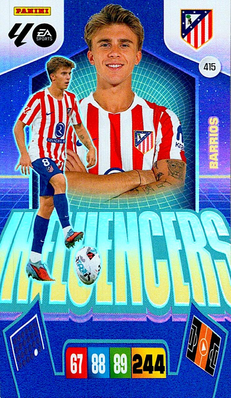 ADRENALYN LA LIGA 2025/2026 BARRIOS INFLUENCERS Nº415