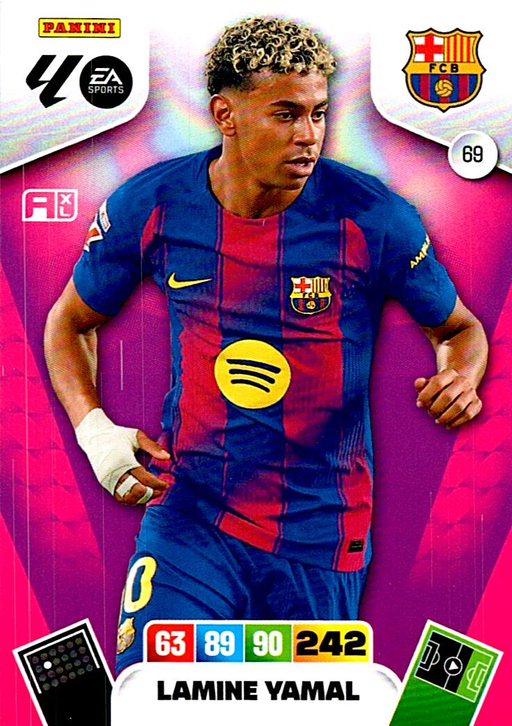 ADRENALYN LA LIGA 2025/2026 LAMINE YAMAL FC BARCELONA Nº69