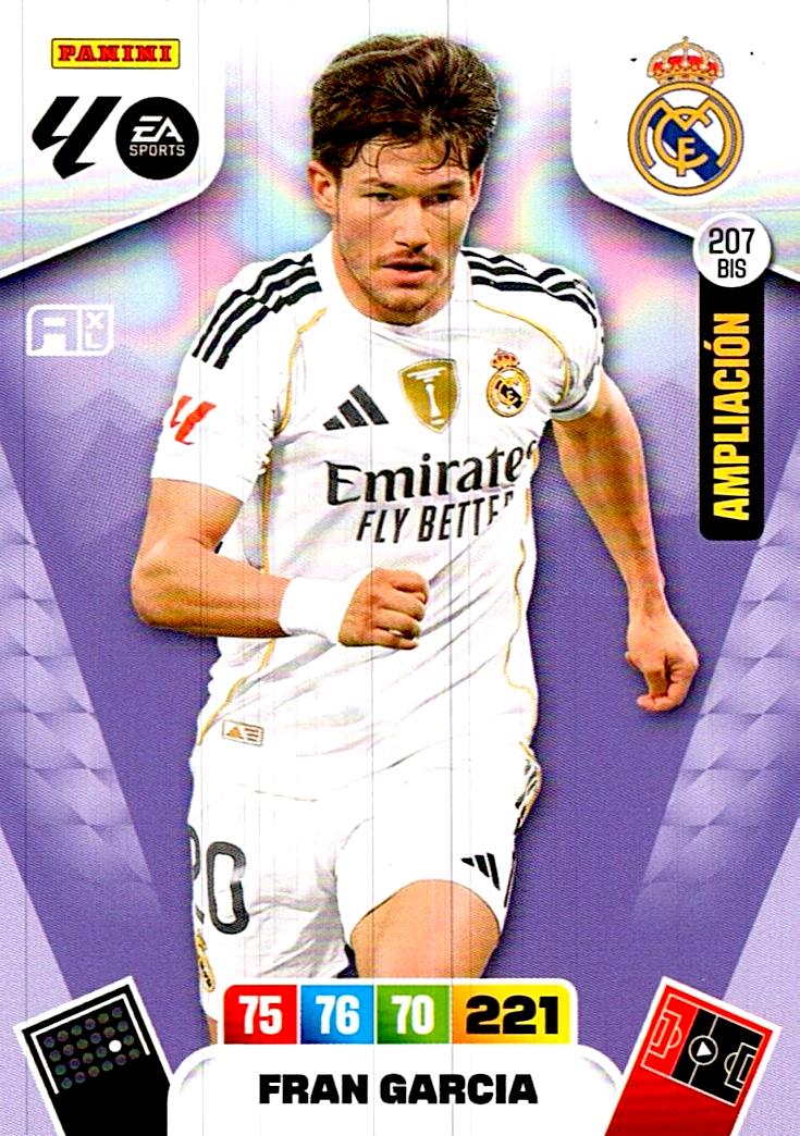 ADRENALYN LA LIGA 2025/2026 FRAN GARCIA AMPLIACION Nº207 BIS