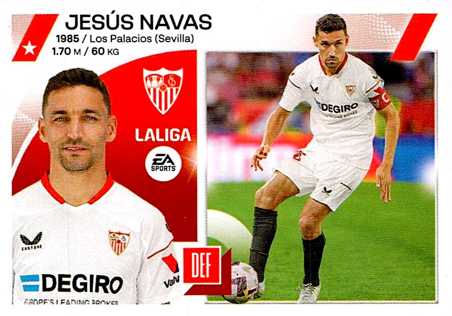 LIGA ESTE 2023/24 JESUS NAVAS SEVILLA FC 5