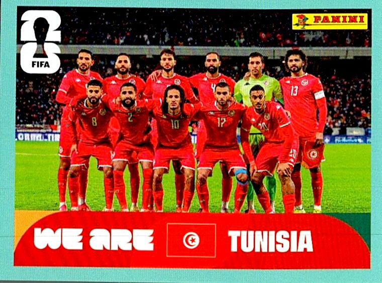 STICKERS FIFA WORLD CUP 2026 ALINEACION NºTUN 13