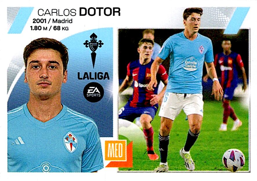 LIGA ESTE 2023/24 DOTOR RC CELTA Nº14 BIS COLOCA CUARTA EDICION