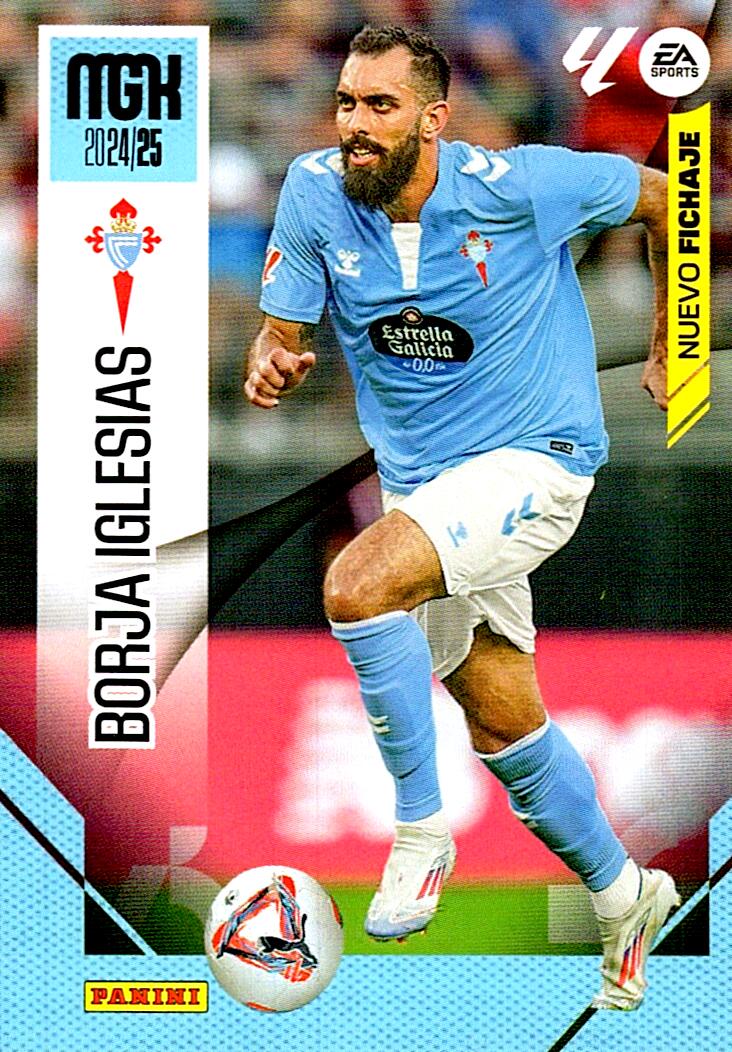 MEGACRACKS 2024/2025 BORJA IGLESIAS NUEVO FICHAJE Nº438 SEGUNDA EDICION