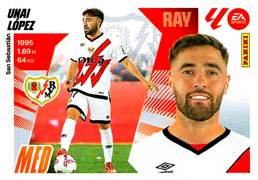 LIGA ESTE 2025/2026 RAYO VALLECANO UNAI LOPEZ Nº16
