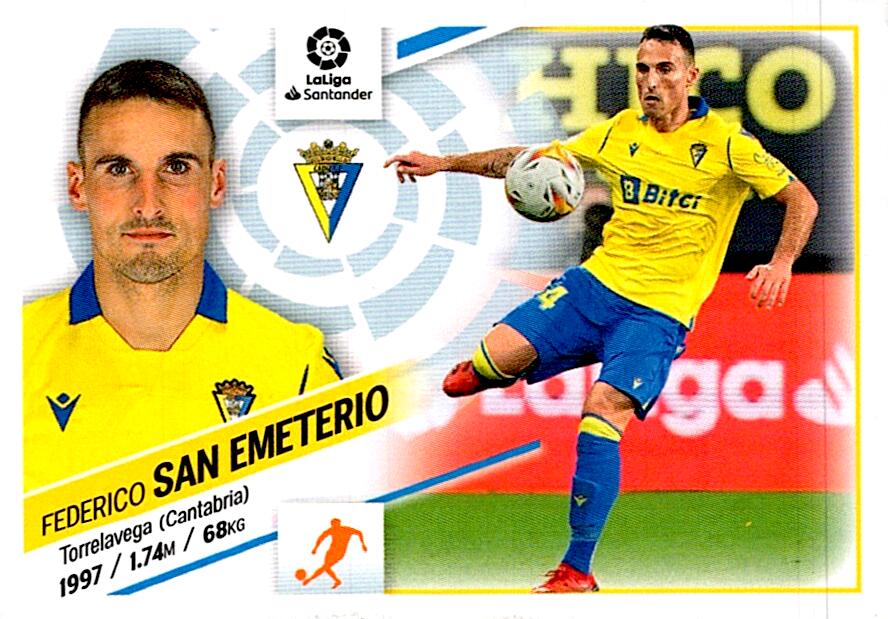 Cromo Liga Este 2022/2023 SAN EMETERIO COLOCA Nº16BIS TERCERA EDICION
