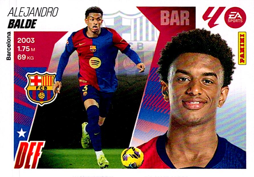 LIGA ESTE 2025/2026 FC BARCELONA BALDE Nº10A