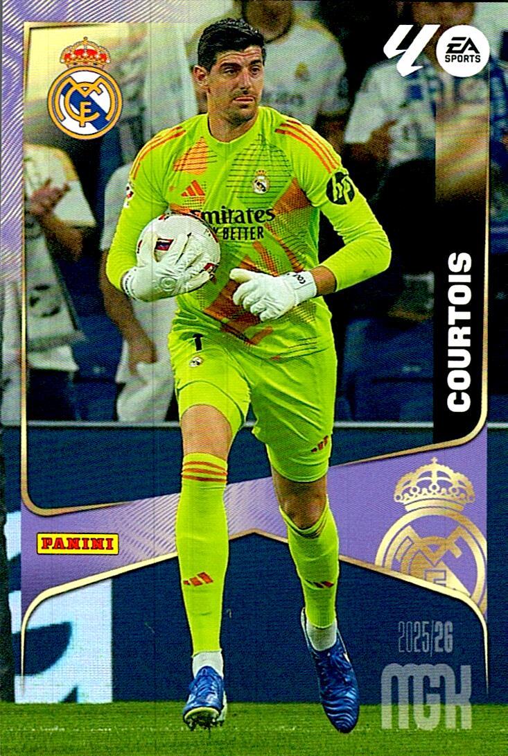 MEGACRACKS 2025/2026 COURTOIS REAL MADRID CF Nº218
